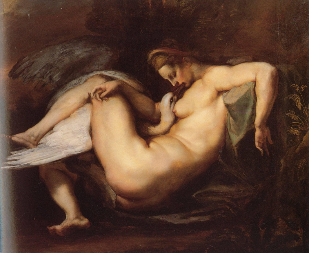 Leda and the Swan by Peter Paul Rubens — hand-painted portrait oil painting reproduction on canvas