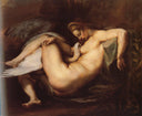 Leda and the Swan by Peter Paul Rubens — female oil painting wall art, Baroque