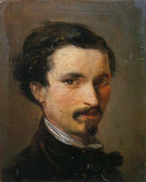 Self-portrait - Silvestro Lega