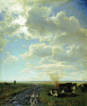 Leisure at the steppe - Volodymyr Orlovsky