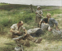 Haymaking by Léon Augustin Lhermitte — rural oil painting wall art, Realism