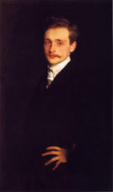 Leon Delafosse by John Singer Sargent — hand-painted portrait oil painting reproduction on canvas
