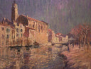Les Martigues by Gustave Loiseau — hand-painted architectural oil painting reproduction on canvas