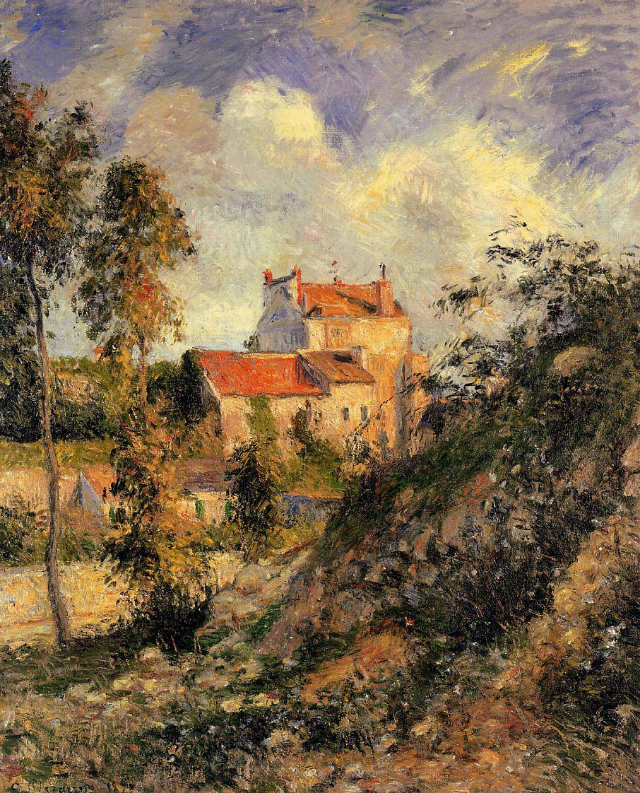 Les mathurins, Pontoise - Camille Pissarro