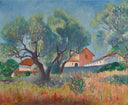 Les Oliviers À Sanary by Henri Manguin — hand-painted landscape oil painting reproduction on canvas