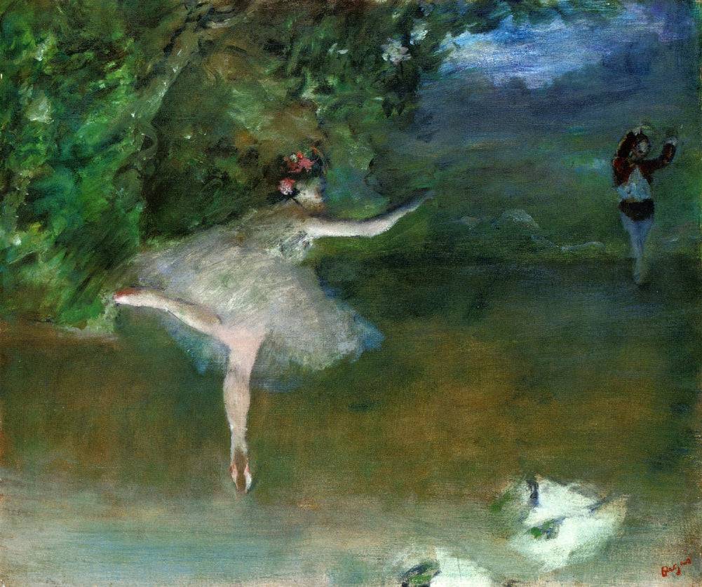 Les Pointes - Edgar Degas