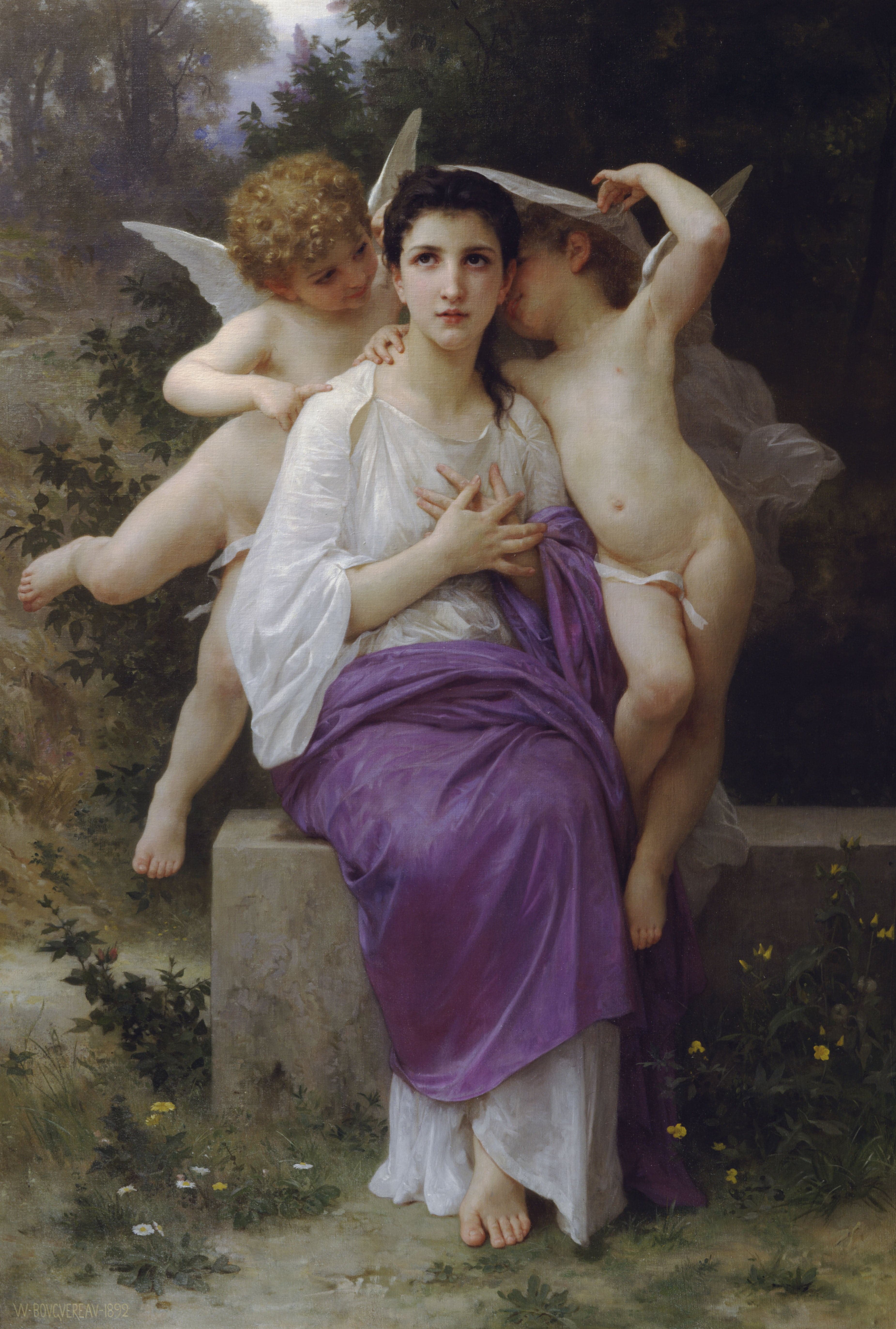 Leveil Heart - William-Adolphe Bouguereau