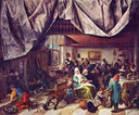 Life of Man by Jan Steen — group oil painting wall art, Baroque
