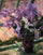 Lilacs in a Window in entryway