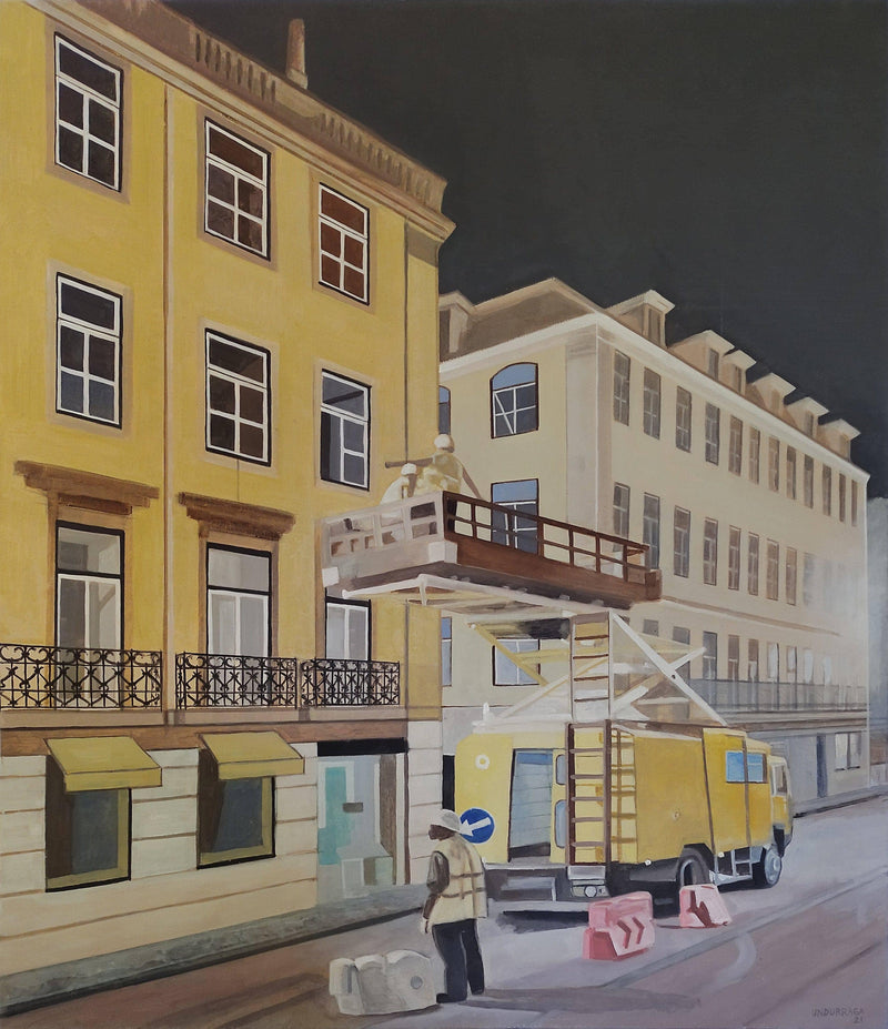 Lisbon on gallery wrap