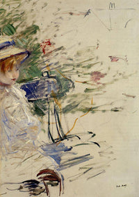 Little Girl in a Garden