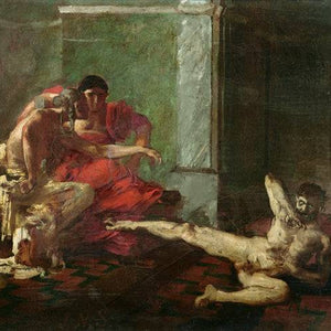 Locusta Testing Poison on a Slave