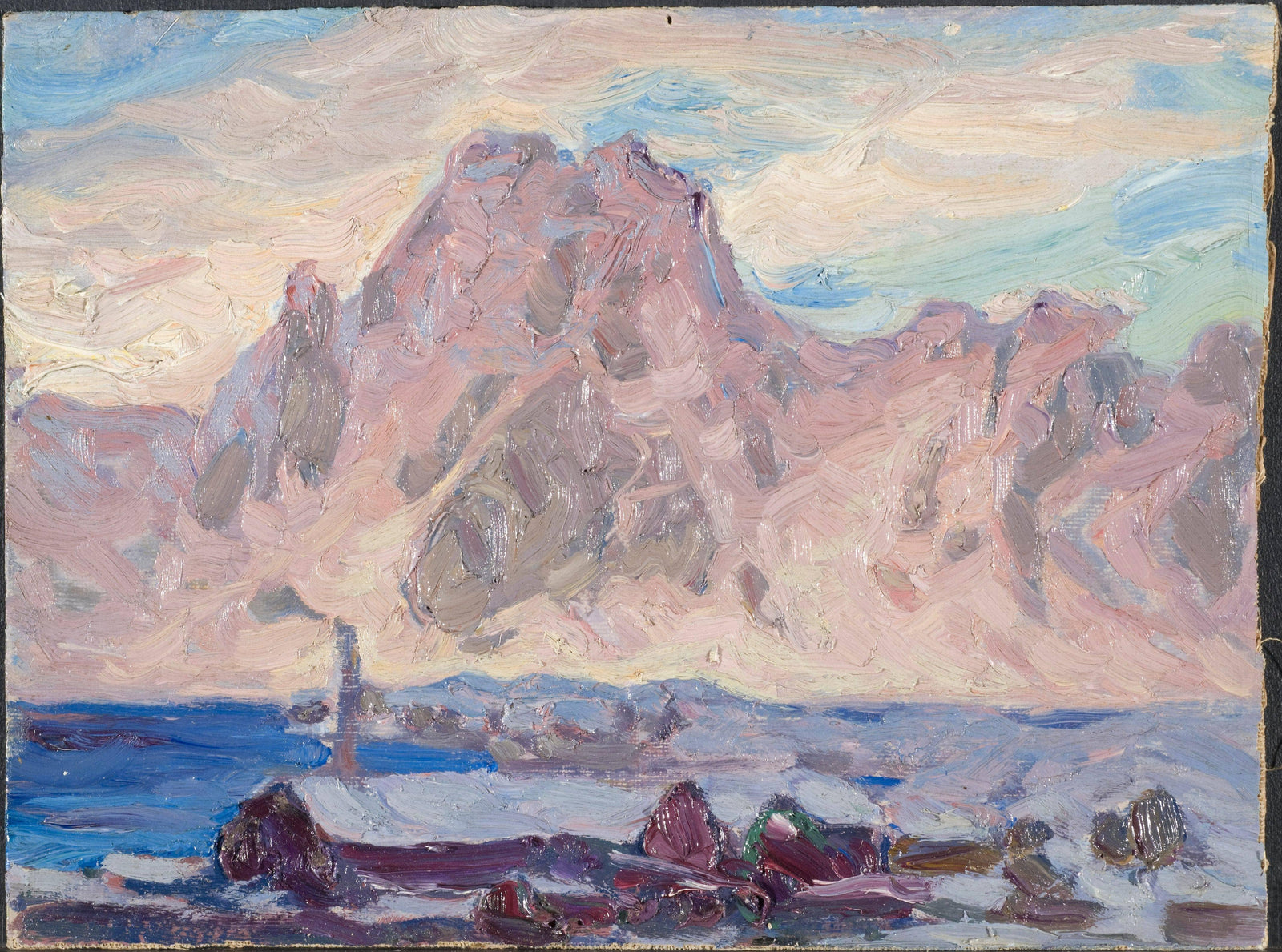 Lofoten in Violet. Study