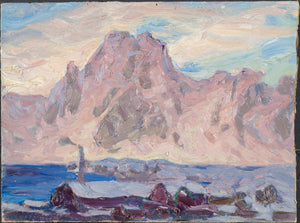 Lofoten in Violet. Study - Anna Katarina Boberg