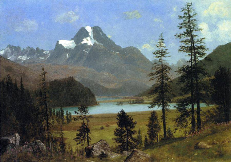 Long's Peak, Estes Park, Colorado - Albert Bierstadt