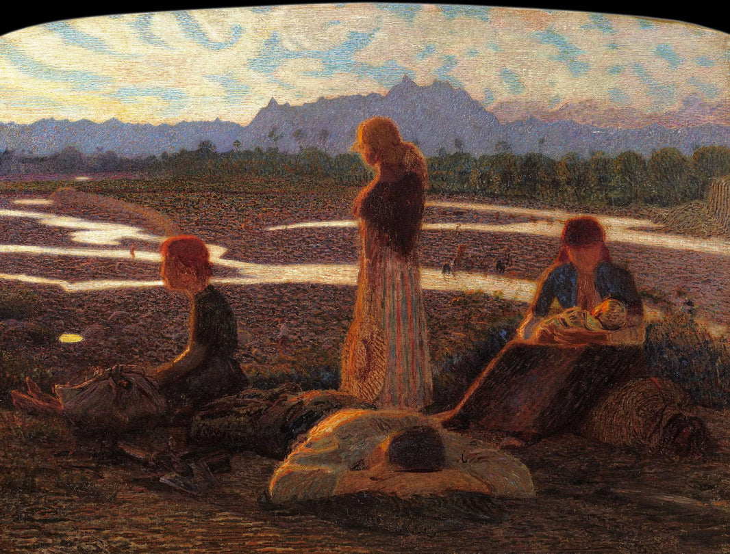 Looks tired by Pellizza da Volpedo — hand-painted cultural oil painting reproduction on canvas