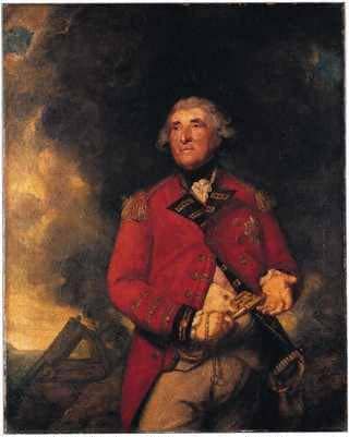 Lord Heathfield, Governor of Gibraltar in study
