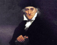 Lorenzo Da Ponte. Detail by Samuel Morse — hand-painted portrait oil painting reproduction on canvas