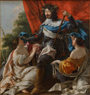 Louis XIII by Simon Vouet — group oil painting wall art