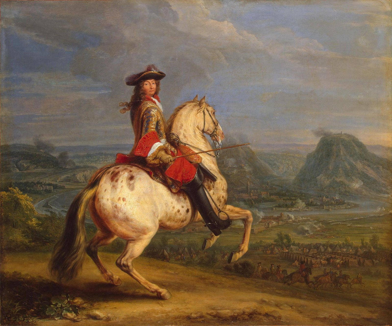 Louis Xiv at the Taking of Besancon