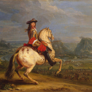 Louis Xiv at the Taking of Besancon by Adam van der Meulen — Oil Painting Reproduction