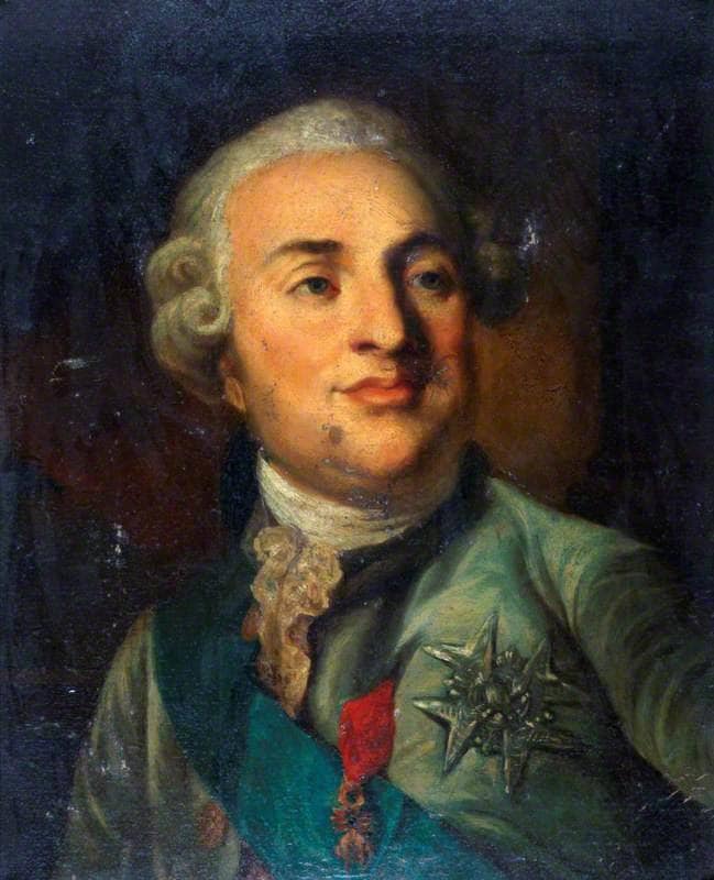 Louis XVI of France by Joseph Duplessis — hand-painted portrait oil painting reproduction on canvas