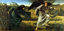 Love Leading The Pilgrim by Edward Burne-Jones, religion oil painting wall art, Romanticism