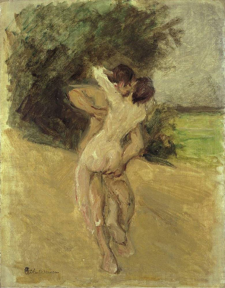 Love scene - Max Liebermann