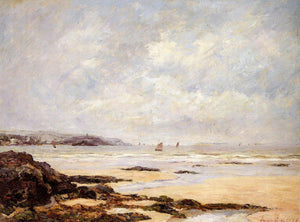 Low Tide at Douarnenez - Maxime Maufra