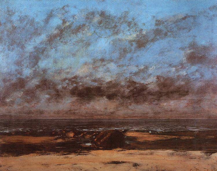 Low Tide - Gustave Courbet