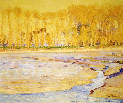 Low Tide Honfleur in kitchen