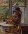 Lucien Pissarro in an Interior in entryway