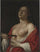Lucretia in entryway