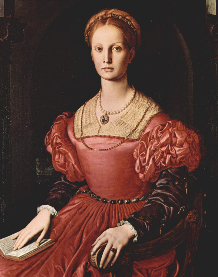 Lucrezia Panciatichi by Agnolo Bronzino — hand-painted portrait oil painting reproduction on canvas