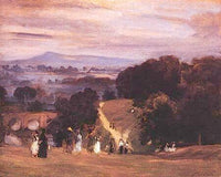 Ludlow Walks by Philip Wilson Steer — hand-painted landscape oil painting reproduction on canvas