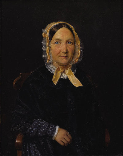 A sweet lady in bedroom