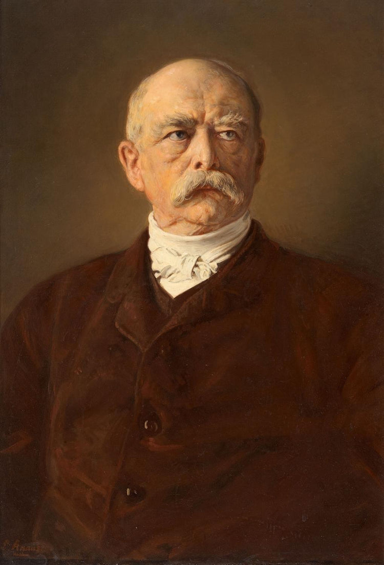 Portrait of the Chancellor Otto Von Bismarck - Ludwig Knaus