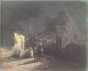 Lunar night at the spring by Ivan Aivazovsky — urban oil painting wall art, Romanticism