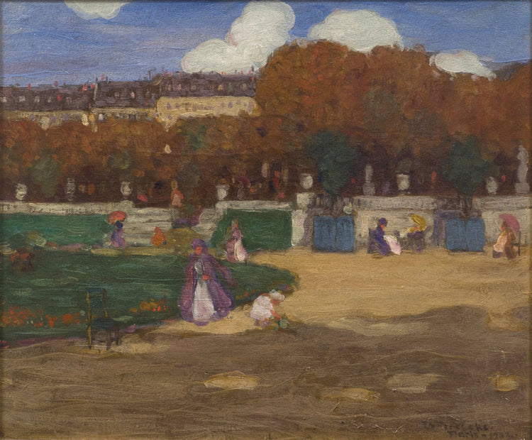 Luxembourg Gardens - Frederick Carl Frieseke