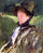 Lydia Cassatt in a Green Bonnet and a Coat in study