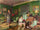 Madame André Wormser and her Children in bedroom