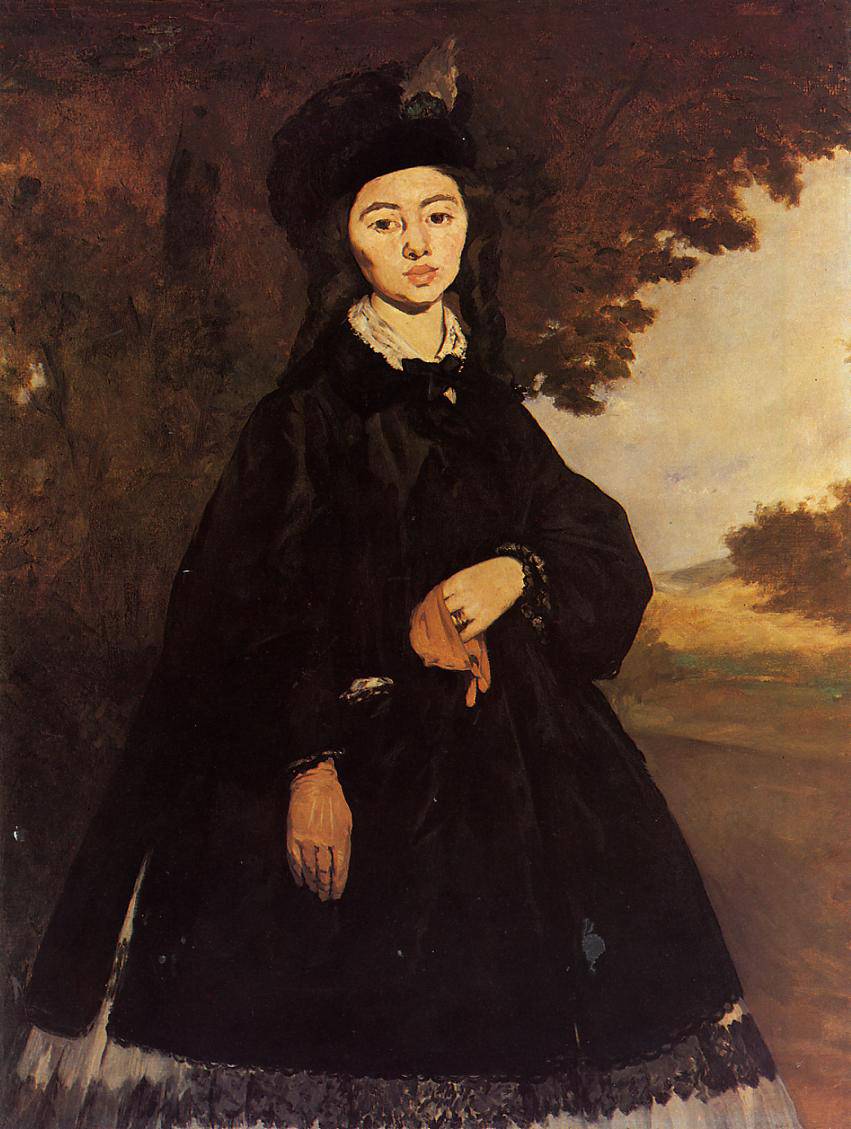 Madame Brunet - Edouard Manet