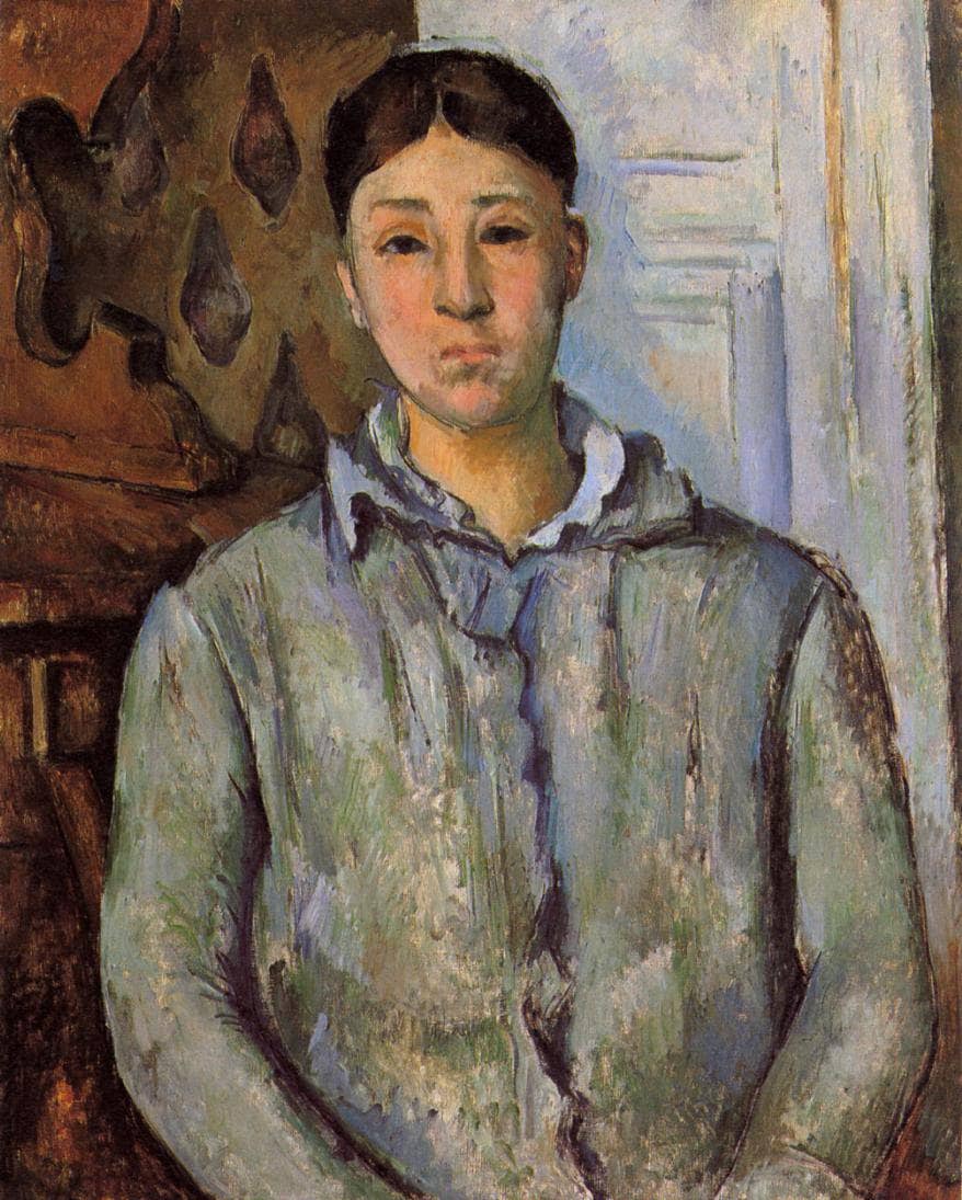 Madame Cezanne in Blue