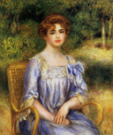 Madame Gaston Bernheim de Villers nee Suzanne Adler by Pierre-Auguste Renoir — hand-painted portrait oil painting reproduction on canvas