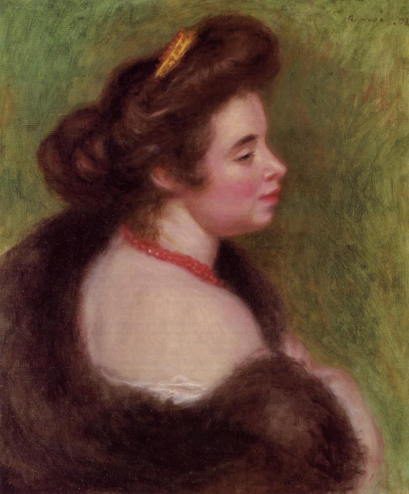 Madame Maurice Denis nee Jeanne Boudot - Pierre-Auguste Renoir