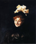 Madame Paul Escudier by John Singer Sargent — hand-painted portrait oil painting reproduction on canvas