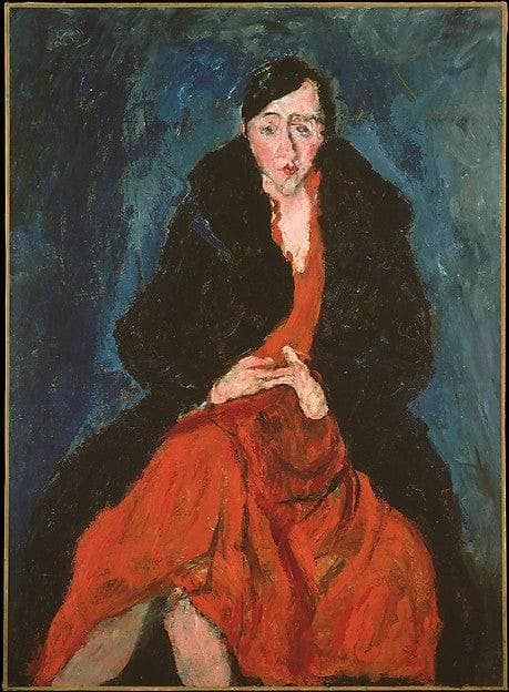Madeleine Castaing by Chaim Soutine — hand-painted portrait oil painting reproduction on canvas