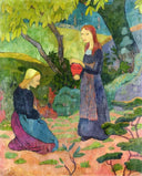 Madeline with the Offering by Paul Serusier — hand-painted botanical oil painting reproduction on canvas