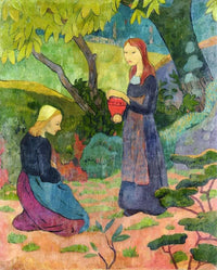 Madeline with the Offering by Paul Serusier — hand-painted botanical oil painting reproduction on canvas