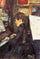 Mademoiselle Dihau at the Piano in bedroom